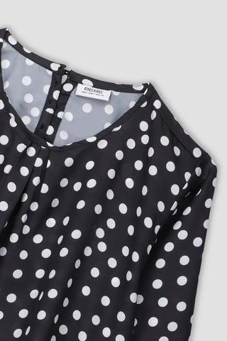 Polka Dot Shirt For Women