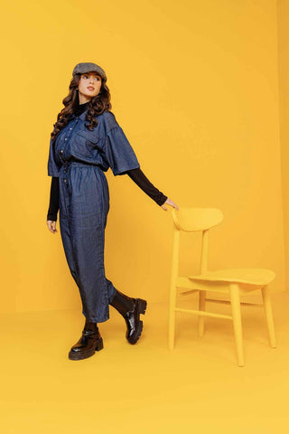 Denim Jumpsuit For Women