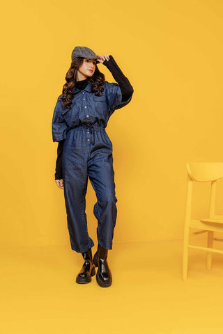 Denim Jumpsuit For Women