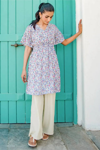 Printed Midi Dress For Women