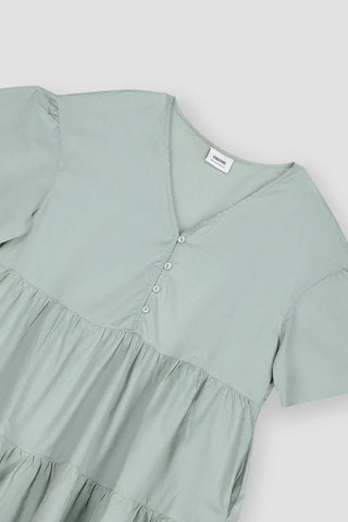Solid Midi Dress For Women