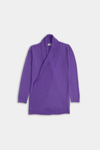 Cardigan For Women - Dark Lavender