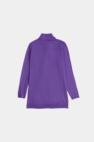 Cardigan For Women - Dark Lavender