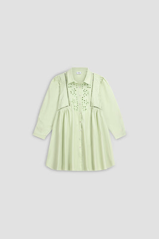 Embroidered Midi Dress For Women