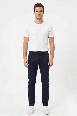 BASIC SLIM FIT CHINOS FOR MEN