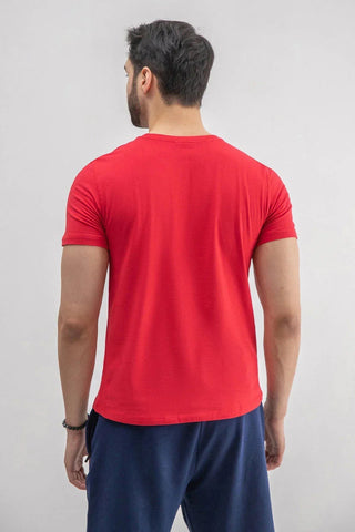 Crew Neck Basic T-Shirt For Men