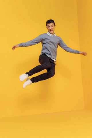 Solid V-Neck Sweater For Men