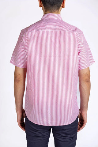 Stripe Half Sleeve Shirt For Men