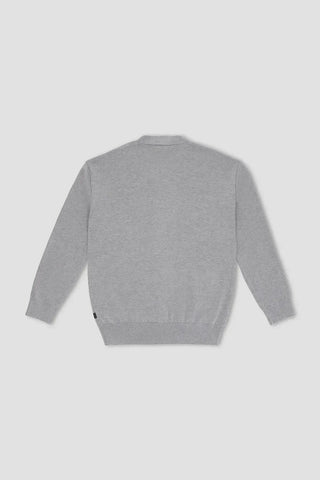 Jonas Cardigan For Men - Grey Melange