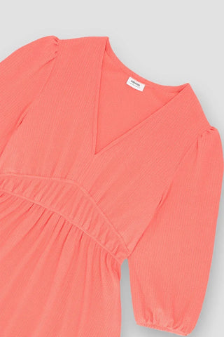 Solid Midi Dress For Women