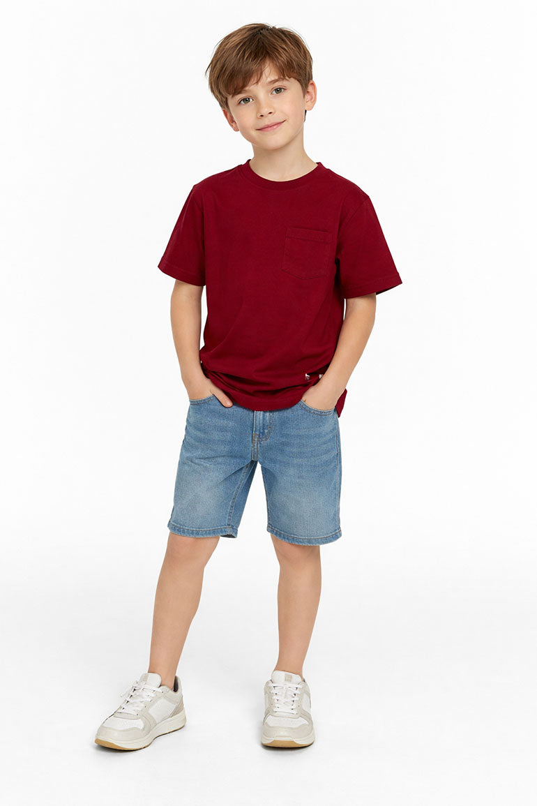 OVERSIZED T-SHIRT WITH POCKET FOR BOYS