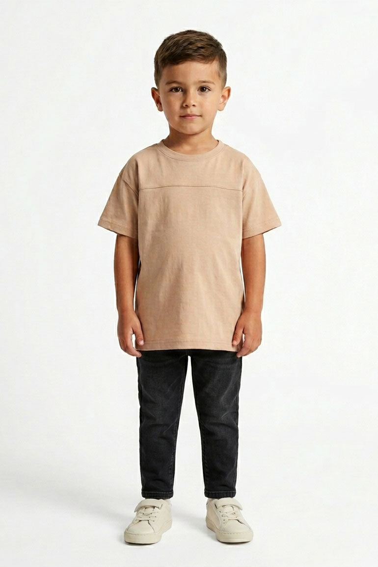  POCKET DETAIL T-SHIRT FOR BABY BOY   MEME