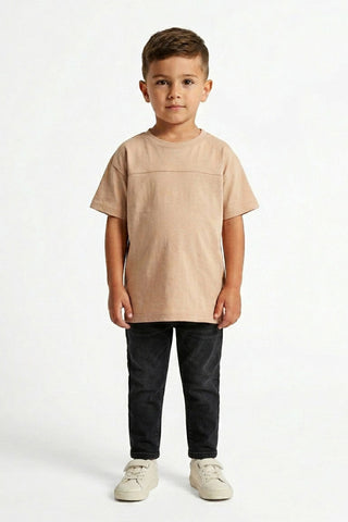  POCKET DETAIL T-SHIRT FOR BABY BOY   MEME