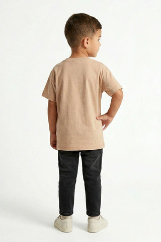  POCKET DETAIL T-SHIRT FOR BABY BOY   MEME