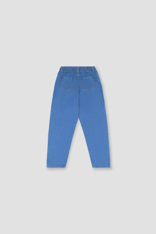 Paper Bag Denim Jeans For Girl
