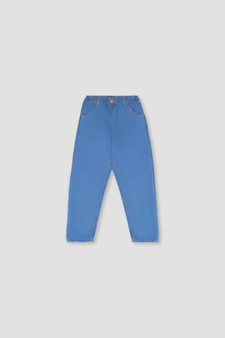 Paper Bag Denim Jeans For Girl