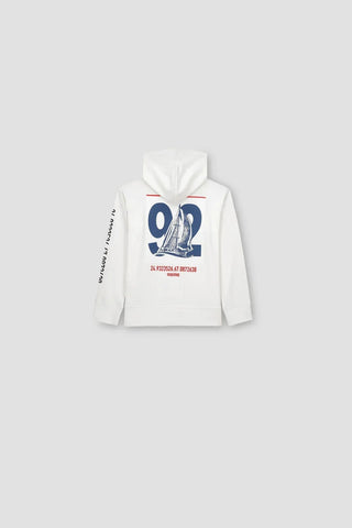 Patchwork Hoodie For Boy