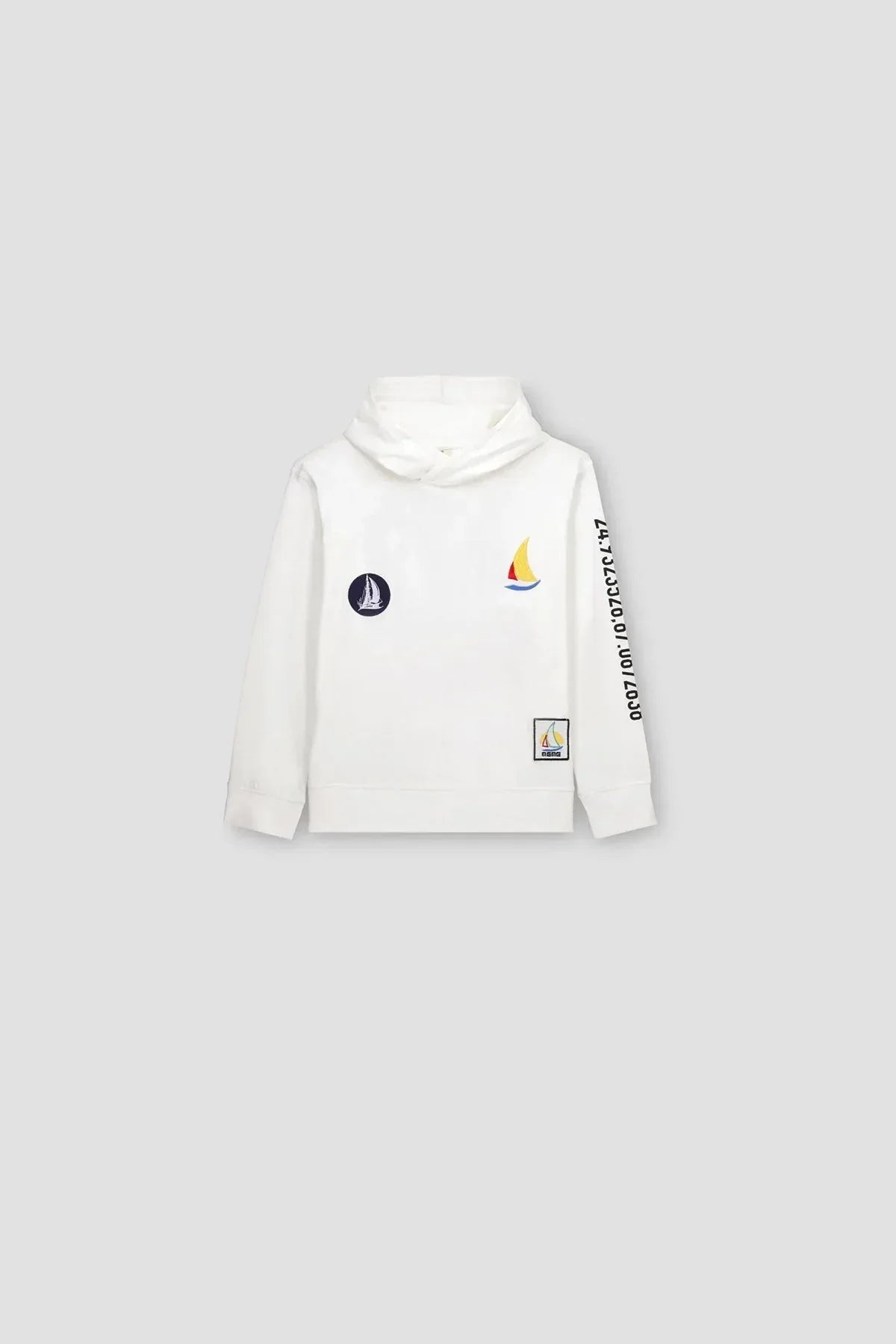 Patchwork Hoodie For Boy