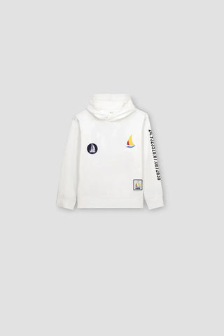 Patchwork Hoodie For Boy
