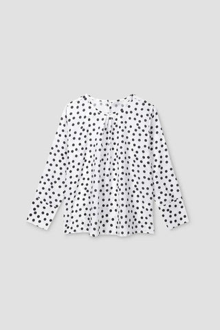 Polka Dot Shirt For Women