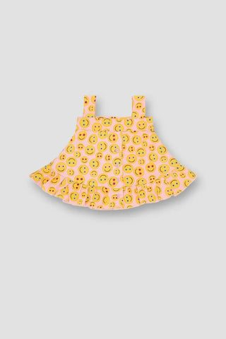 Printed Emoji Set For Baby Girl