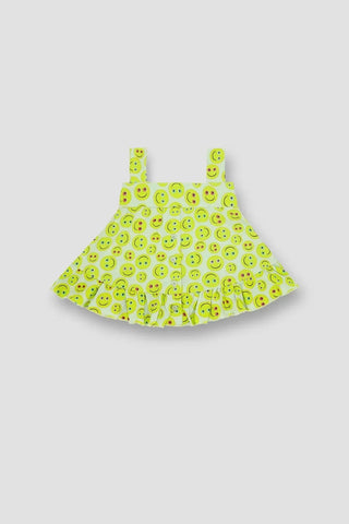 Printed Emoji Set For Baby Girl