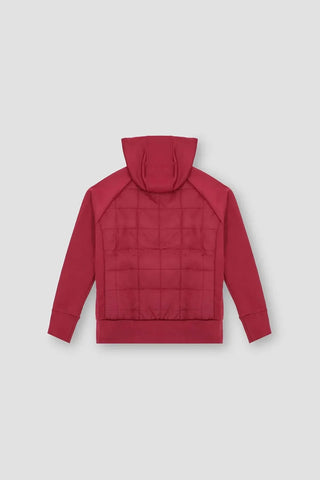 Puffer Jacket For Women - Burgundy