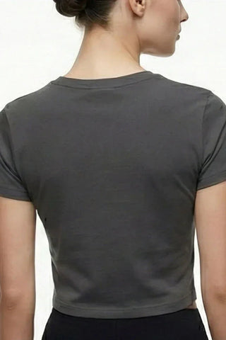 Crop Fit Tee For Women