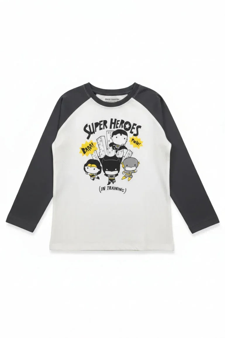 Graphic Raglan Sleeve T-Shirt for Baby Boy