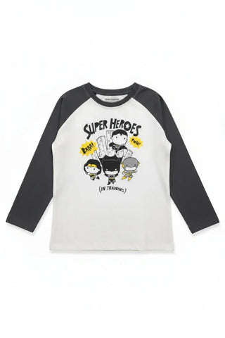 Graphic Raglan Sleeve T-Shirt for Baby Boy