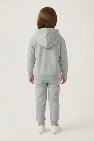 Cozy Zip Hoodie for Kids - Grey