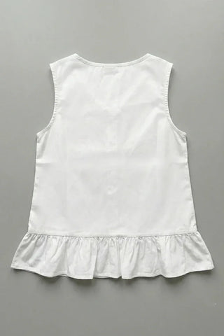 Sleeveless Top For Girl