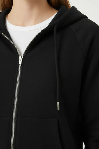 Zip-Up Hoodie Jacket for Women