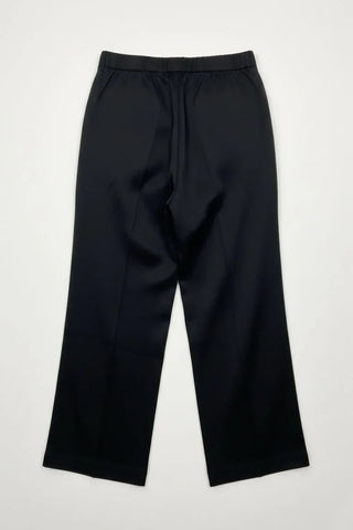 Wide Leg Tailored Trousers for Woman - Black