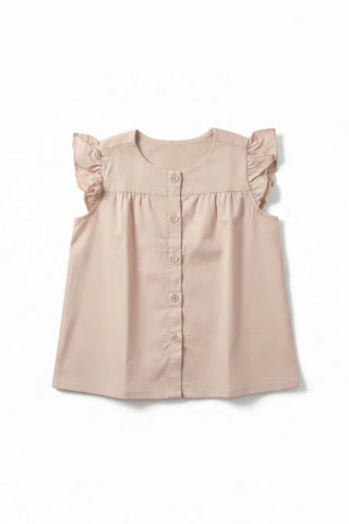 Sleeveless Ruffle Top for Girl