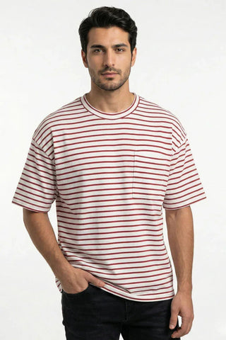 Striped Pocket T-Shirt for Men