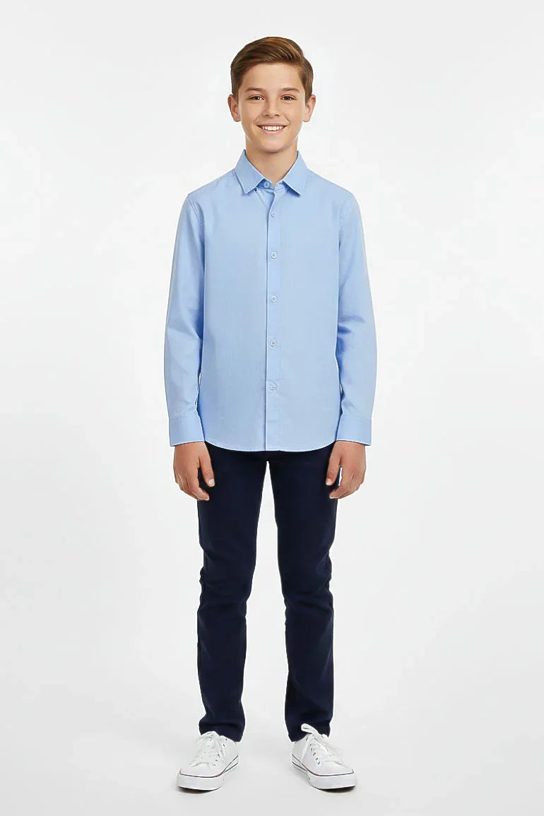 Classic Button-Down Shirt for Boy