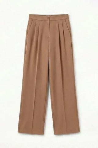 Wide-Leg Tailored Trousers for Women