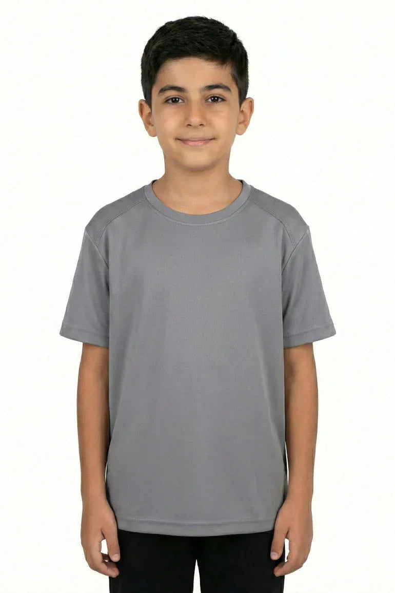 Activewear Crew Neck T-Shirt for Boy