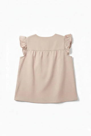 Sleeveless Ruffle Top for Girl