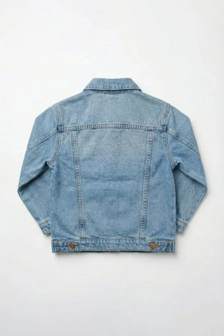 Denim Jacket For Baby Boy - Light Blue