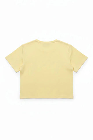 Printed Crop T-Shirt For Women