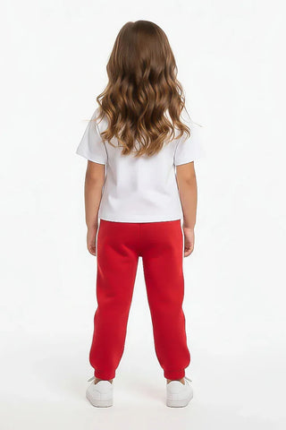 Elastic Waist Jogger Trousers for Baby Girl