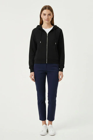 Zip-Up Hoodie Jacket for Women