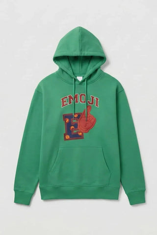 Emoji Graphic Hoodie for Men