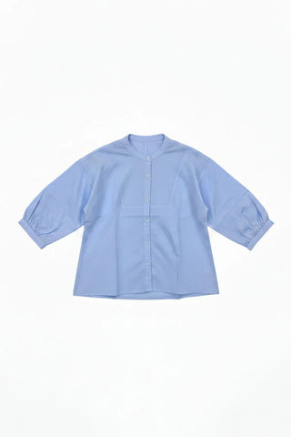 Puff Sleeve Button-Down Top for Girl