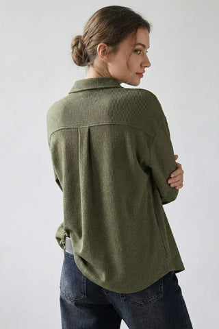 Button-Up Shirt For Women