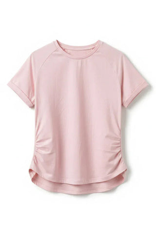 Ruched Hem T-Shirt For Women