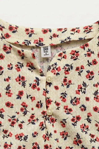 Floral Sleeveless Top for Girl