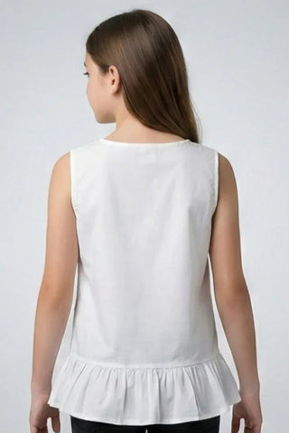 Sleeveless Top For Girl